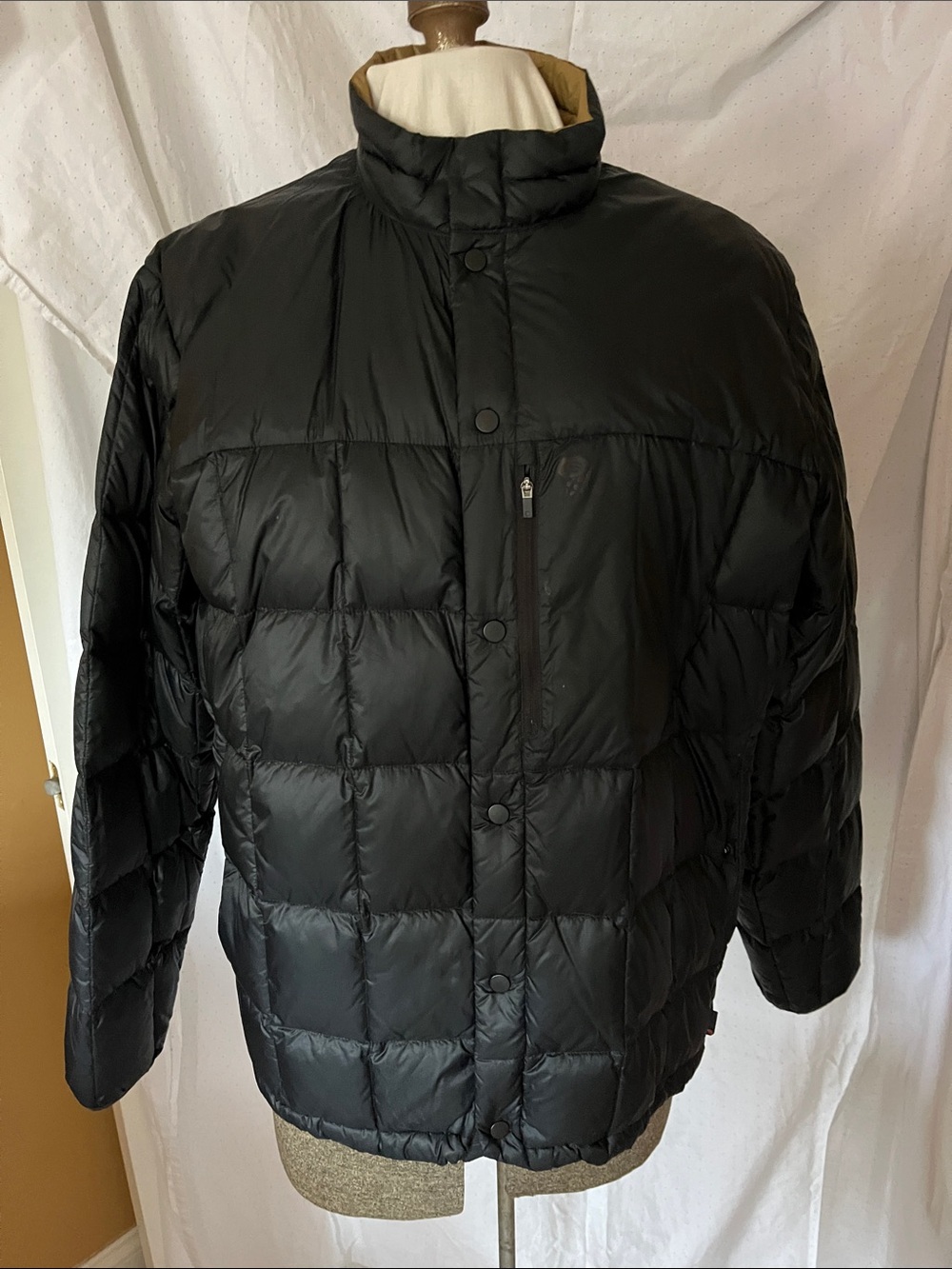 Mountain Hardwear Black Quilted Down Puffer Jacket